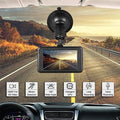 Dashcam Voiture Full HD 1080p avec Détection de Mouvement