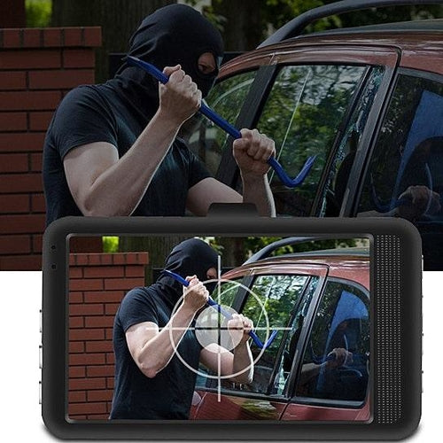 Dashcam Voiture Full HD 1080p avec Détection de Mouvement