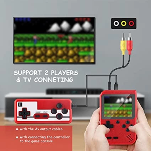 Console de Jeux Rétro Portable 400 Jeux Intégrés