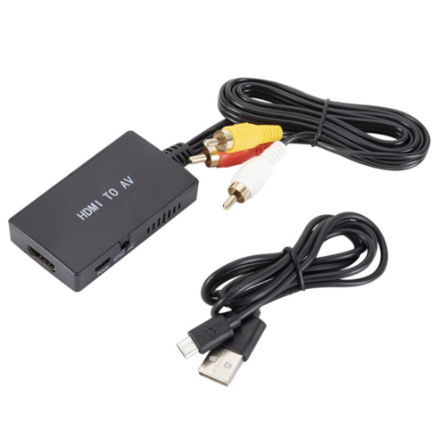 Adaptateur HDMI vers VGA Full HD 1080p avec sortie audio